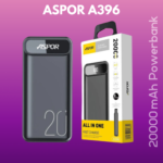 Aspor A396 20,000 Mah 22.5W Fast Charge Powerbank