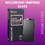 WuCunFang Anti Impact Anti Oil/Water Tempered Glass for iPhone 13 Pro
